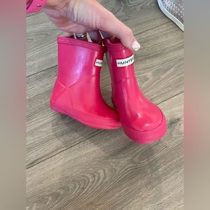 Hunter Rain Boots Toddler size 4